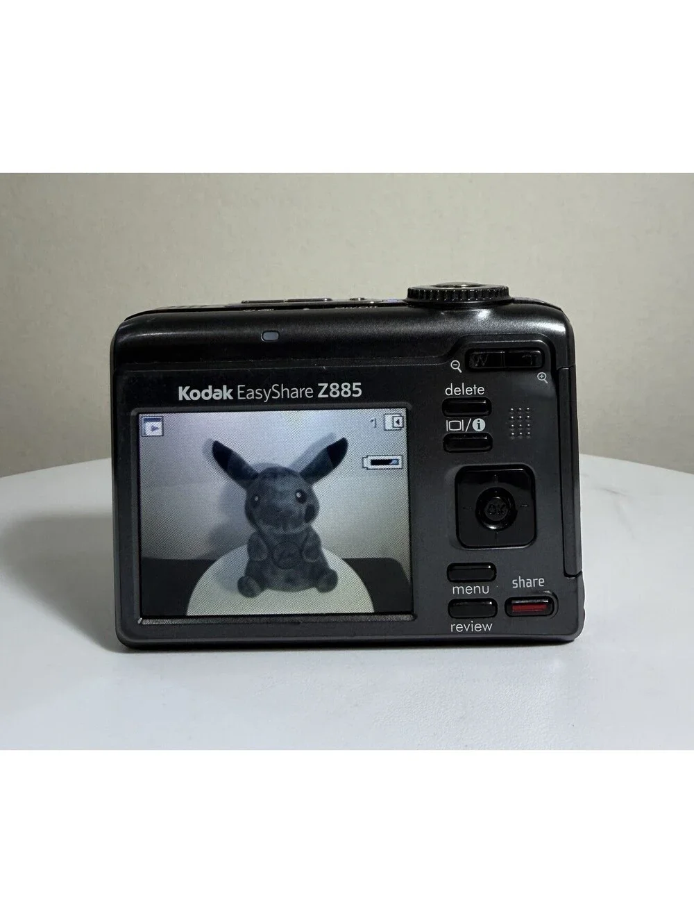Kodak EasyShare Z885 8.1MP Digital Camera Black Point & Shoot Y2K Tested